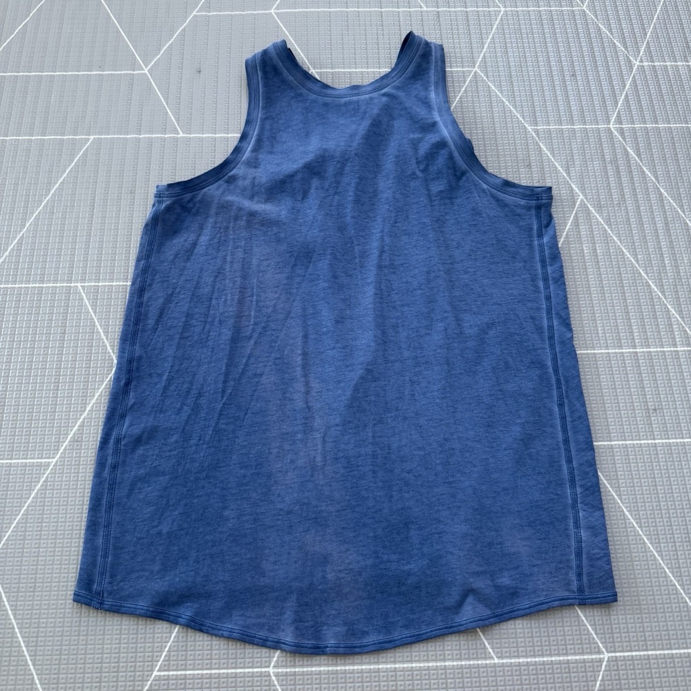 Lululemon All Tied Up Tank (Tencel) Size 8 Blue Denim LW1AH3S